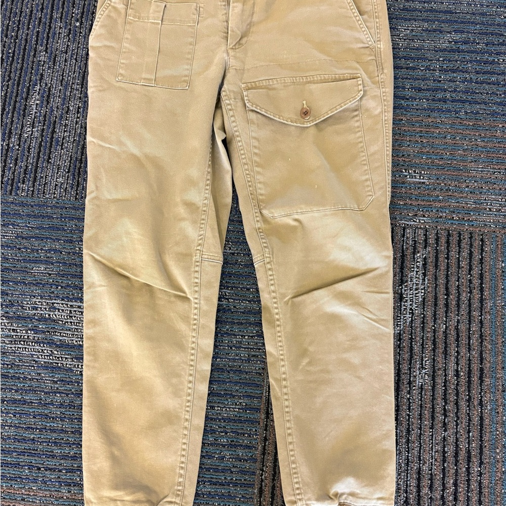 Polo by Ralph Lauren Men's Khaki Joggers Cargo Pants 31x32